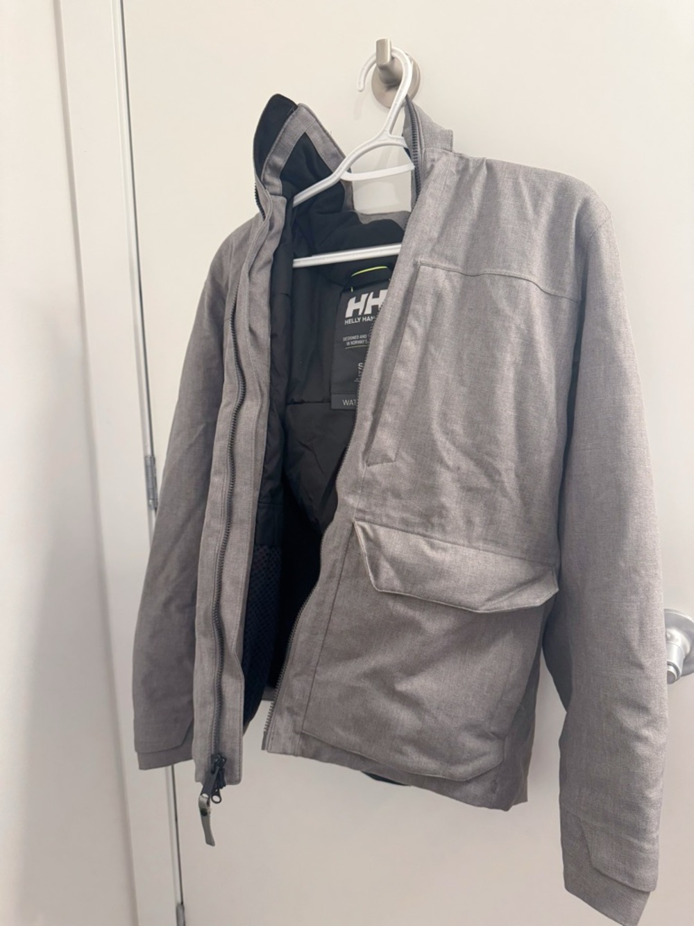 Helly Hansen Chill 2.0 Grey Winter Jacket